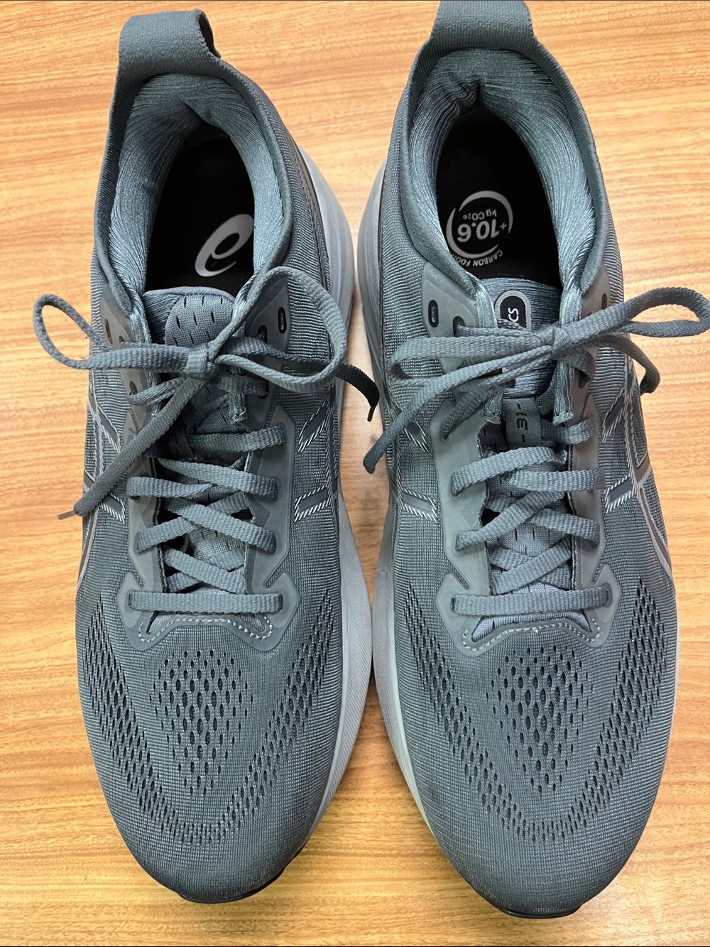 Asics Men's Athletic Running Shoes - Gray
